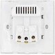 thumbnail image 5 of Power Socket Glass Panel French Standard Wall with Power Indicator Dual Usb Charging 2.1A,16A 250V White, 5 of 5