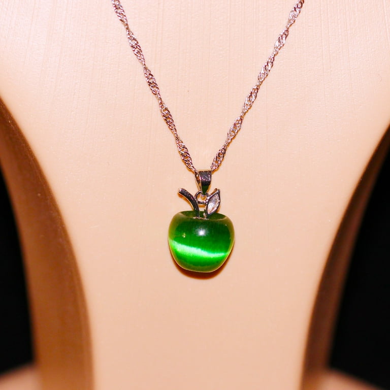 ★NOONOO FINGERS★ apple green flower necklace APPLEGREEN FLOWER NECKLACE - NOONOO FINGERS