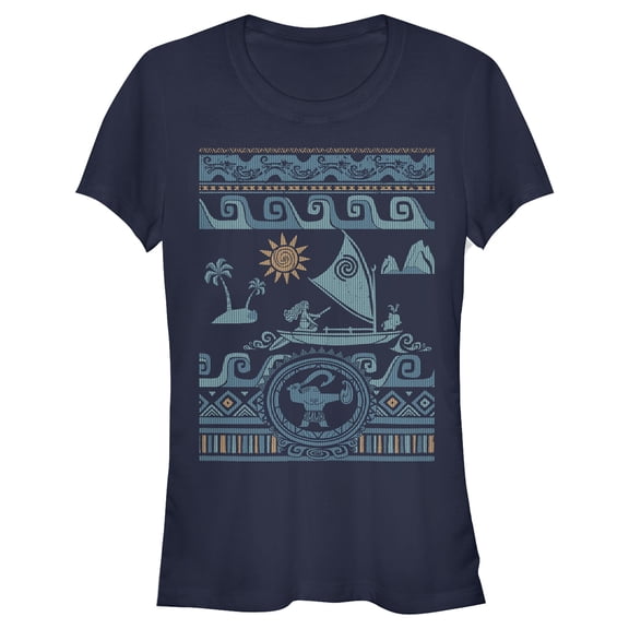 Junior's Moana Ocean Journey Graphic T-Shirt