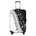 thumbnail image 1 of Housse de Valise Notes de Musique Colorées Housses de Bagages Élastiques pour 18-32 Pouces, 1 of 1