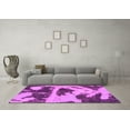 thumbnail image 3 of Ahgly Company Indoor Square Abstract Pink Modern Area Rugs, 5' Square, 3 of 4