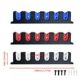 thumbnail image 5 of WINDLAND Wall Mounted Fishing Rod Holder Horizontal Support Wall Ceiling Storage Rack, 5 of 9
