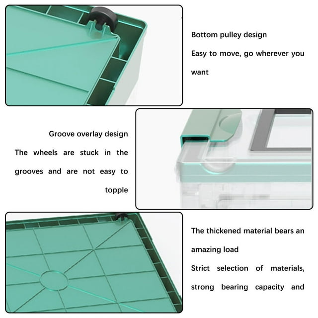 Xingzhi Foldable Box Reptile Case Breeding Cage Workmanship Folding Design Compact Size Multipurpose Hamster Cages Pets Supplies S/Black