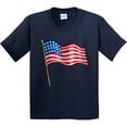 thumbnail image 3 of Inktastic American Flag Design Youth T-Shirt, 3 of 5
