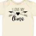 thumbnail image 4 of Inktastic I Love My Oma Heart and Arrows Boys or Girls Baby Bodysuit, 4 of 5