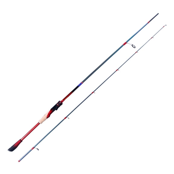 PURELURE Spinning Rod and Casting Rod Combo High Carbon Universal Long Throwing Fishing Rod in FUJI Accessories, plus Reel