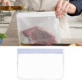 thumbnail image 1 of El Envase Fresco Reutilizable Del Sello Reutilizable Del Congelador Del Bolso Del Almacenamiento de Alimentos Del Silicón de PEVA, Mantiene La a 1 pieza 134x22cm Macarena bolsas de almacenamiento reutilizables, 1 of 8