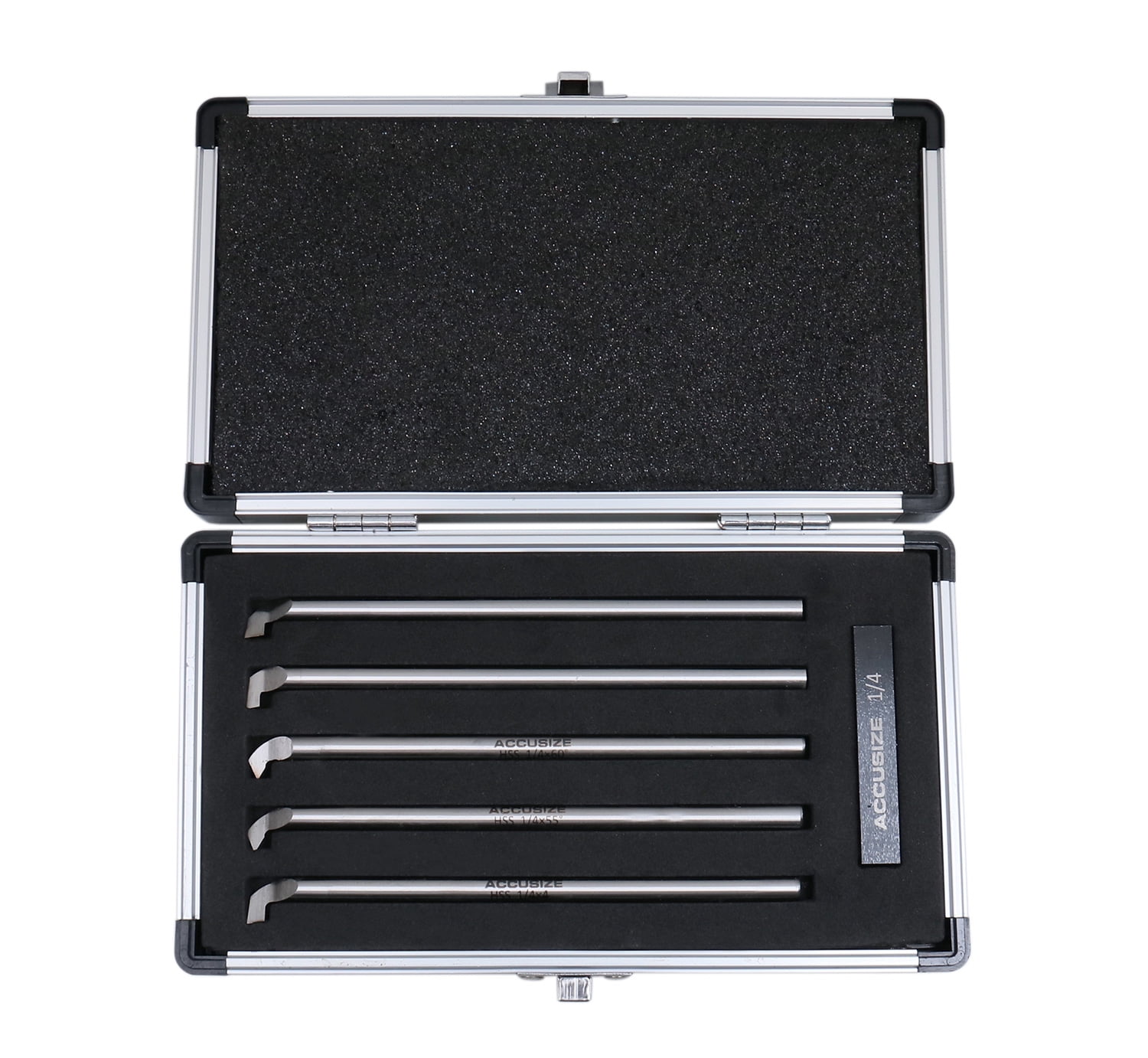 Accusize 1/4'' 6 Pcs Hss Internal Threading and Boring Tool Sets, 2663