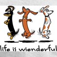 thumbnail image 3 of CafePress - Life Is Wienderful Long Sleeve T Shirt - Women's Long Sleeve Graphic Casual T-Shirt, 3 of 4