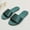 Green GN40, variant on WIZUTIZ Shower Slippers for Women Vintage Casual Walking Slides for Women Summer Jeweled BOHO Sparkly Slippers Sandals Beach Slippers Indoor Shower Shoes Mom Birthday Gifts