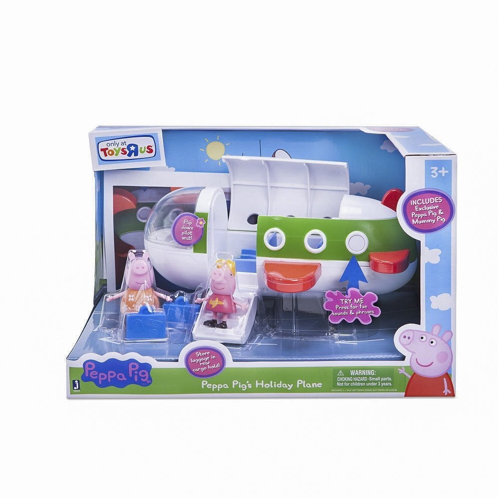 peppa pig holiday plane walmart