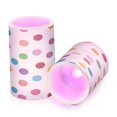 thumbnail image 7 of Yayeee Flameless Candles with Remote Flickering Battery Operated Multi Color Changing, Polka Dot, 7 of 7