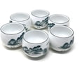 thumbnail image 4 of TJ Global Chinese Japanese Porcelain Tea Set with Traditional Design, 100% Handmade Traditional Tea Ceremony Set with Teapot and 6 Teacups (Mountains), 4 of 5