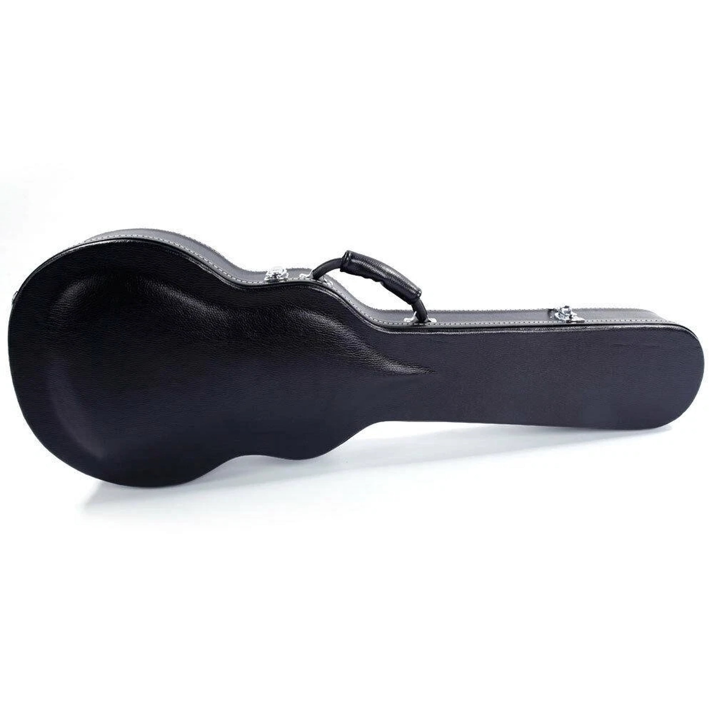 Black for GLP Style Electric Guitar Carrying Hard Shell Case w/ Lock Latch