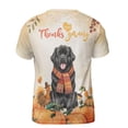 thumbnail image 2 of Happy Thanksgiving Newfoundland with Turkey Pumpkins Autumn Vibes All Over Print 3D Shirt Unisex Merch Newfie Dog Lover Gifts - 12018, 2 of 6