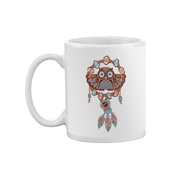 Dream Catcher With Owl. Mug -Image by Shutterstock,