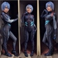 thumbnail image 5 of Disfraz de Cosplay de Asuka Langley Soryu Mari Rei Ayanami para adultos y niños, mono de prueba de Asuka, traje Zentai, mono de Halloween, 5 of 5