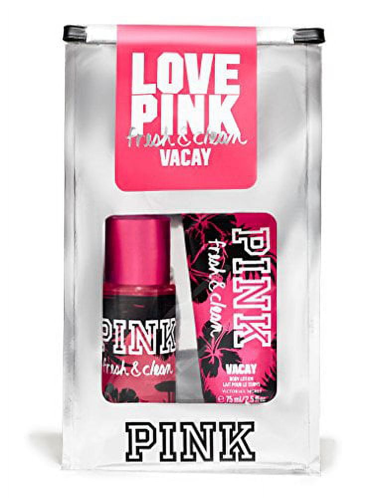 Victoria s Secret PINK Fresh Clean Vacay Body Mist 2.5 Fl Oz. Body Lotion 2.5 Fl Oz