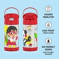 thumbnail image 2 of Botella con Pajita de Acero Inoxidable THERMOS FUNTAINER de 12 onzas, Mundo de Ryan, 2 of 3