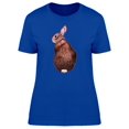 thumbnail image 1 of Lovely Brown Furry Rabbit Tee Women's -Image by Shutterstock, 1 of 1