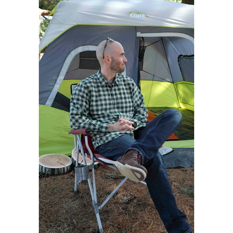 Core equipment folding padded hard arm chair sales