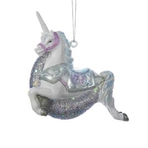 unicorn aquarium ornament