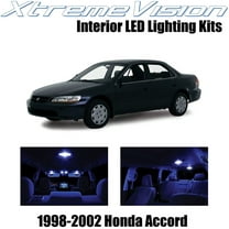 XtremeVision Interior LED for Honda Accord 1998-2002 12 pcs Blue Interior LED Kit   Installation Tool