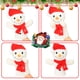 thumbnail image 4 of Muñeco de nieve, muñeco de nieve, muñeco de mano de peluche, juguete con boca móvil, 4 of 5