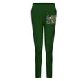 thumbnail image 3 of Baberdicy Women's Mardi Gras Leggings Letter Printed Fancy Slim Fit Workout Yoga Pants Green Polyester, Spandex, 3 of 5