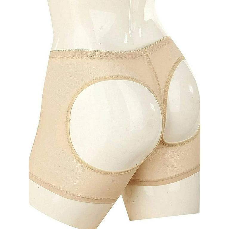 Women Butt Lifter Shaper Tummy Control Panties Buttocks Open Instan  Boyshorts