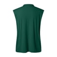 thumbnail image 5 of Men's Sleeveless T Shirt Casual Solid Holiday Shirts Casual Vest Tops Sports Garment Mens Vest Long Sleeve T Shirts for Men Pack Large Tall T Shirts Tops for Men Loose Fit Mens Shirts Packs 2xl Tall, 5 of 5