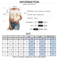 thumbnail image 2 of Womens Tie Dye Shirt Tops Short Sleeve Casual Off Shoulder Summer Tee, 2 of 5