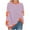 Orange Shirts, variant on Htigea Women Oversized Sweatshirts Striped Color Block Long Sleeve Crew Neck Tops Casual Loose Pullover Y2K Shirts Light Blue S