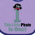 thumbnail image 4 of Inktastic Pirate 1st Birthday Boys Baby Bib, 4 of 4
