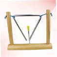 thumbnail image 3 of CTIRCHIU 1Set Triangle Bell For Kids Music Teaching Tools With Assorted Color And Bamboo, 3 of 8