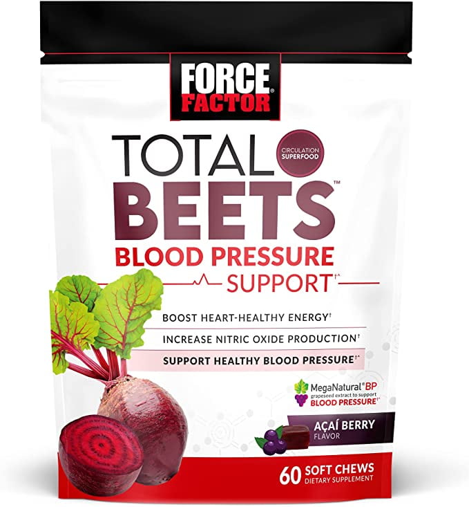 Total Beets Blood Pressure Support Supplement, Beets Supplements with