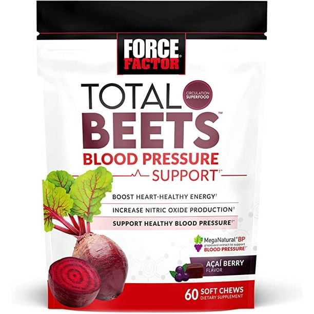 Total Beets Blood Pressure Support Supplement, Beets Supplements with