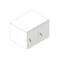 thumbnail image 5 of Lorell Cubby Locker Adder Short Locker Door - Short x 11.8" Width x 0.8" Depth x 15.5" Height - Charcoal LLR42407, 5 of 9