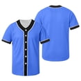 thumbnail image 3 of Tranfacy Unisex Kids 1-13 Years Summer Shirt Short Sleeve V-Neck Solid Mesh Casual Sports Ball Tops, 3 of 5