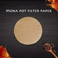 thumbnail image 1 of CNKOO 100Pcs  Home Office Cafe Coffee Filter Paper Moka Pot Espresso Tea Strainer, 1 of 10