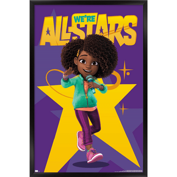 Karma's World - All-Stars Wall Poster, 22.375" x 34" Framed