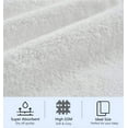 thumbnail image 5 of Toalla con capucha de oso para niños, 100 % tela cortada, toallas de poncho para niños pequeños para ducha, piscina, playa, cubrir, 35 x 35 pulgadas, extra grande, bata de baño para bebé, toalla absorbente suave y acogedora (amarillo) Sailing Electrónica, 5 of 5