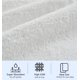 thumbnail image 5 of Toalla con capucha de oso para niños, 100 % tela cortada, toallas de poncho para niños pequeños para ducha, piscina, playa, cubierta, toalla absorbente suave y acogedora (rosa) brillar vestir, 5 of 5