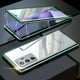 thumbnail image 1 of Funda transparente magnética para Samsung Galaxy S22 Ultra S21 Plus A54 A52 A53 S10 S8 S9 Note 20 9 A72 A71 S20 Fe, Funda de cristal para teléfono Tan Jianjun unisex, 1 of 2