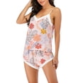 thumbnail image 4 of Kiplyki New Arrivals Sleepwear for Women 2PC Fashion Printing Camisole Sets Wear Lounge Wear Home Sleep Set, 4 of 8