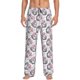 thumbnail image 1 of Balery Poodle Dog Pantalones de pijama para hombre, pijama ultraligero, pantalón de descanso-Medium, 1 of 6