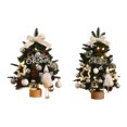thumbnail image 6 of Bzdzmqm under $5 2Pcs Led Christmas Tree, Mini Christmas Tree with LED Lights, Flocking Tabletop Decor, Small Artificial Tree, Holiday Home Decor, Battery Operated Christmas Tree, 6 of 9
