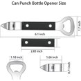 thumbnail image 3 of 2 Pack Can Punch Bottle Opener, Manual Stainless Steel Can Opener, 3 of 5
