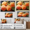 thumbnail image 4 of Designart "Fruit Peachykeen Painting Dot II" Food & Beverage Canvas Print, 4 of 5