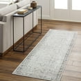 thumbnail image 7 of Mark&Day Washable Rugs, 7x9 Sederick Traditional Ivory Area Rug, Black Tan Blue Carpet for Living Room, Bedroom or Kitchen (6'7" x 9', Machine Washable), 7 of 7